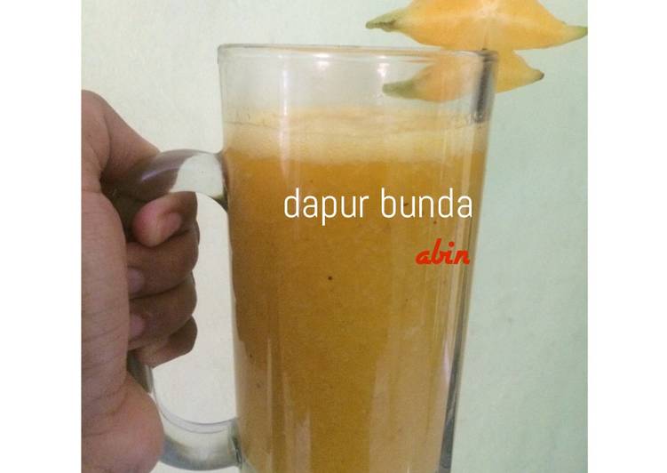 resep makanan Jus sehat yellow marvelous