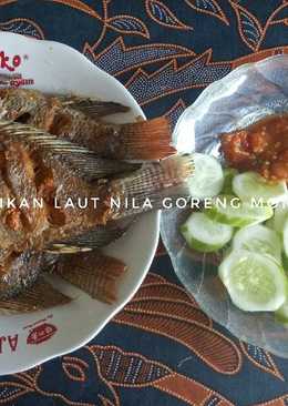 Lalapan ikan nila maknyos