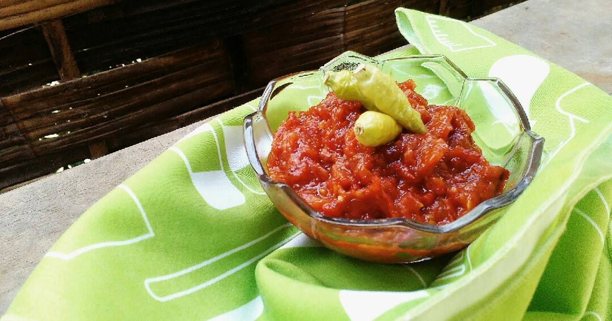 583 resep  sambal  bajak enak  dan sederhana  Cookpad