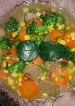Capcay spesial daun jeruk