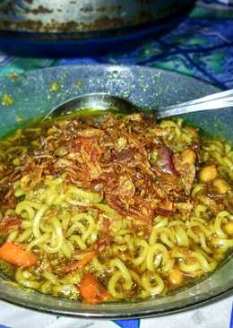 Mie ayam dari mie instan