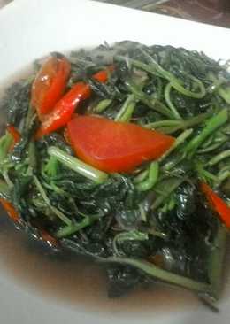 Tumis bayam kangkung