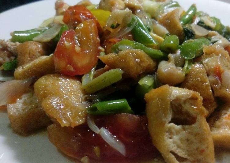 Resep Buncis asam manis plus tofu By akhmad