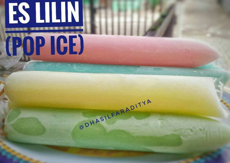 Resep Es Lilin  Pop Ice  Mudah dan Enak Camilan oleh 