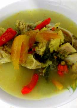 Sup ikan kakap kuning