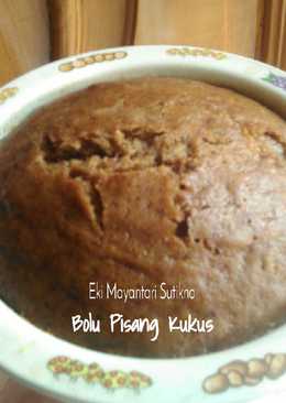 Bolu Pisang Kukus Irit, Tanpa Mixer, Takaran Sendok