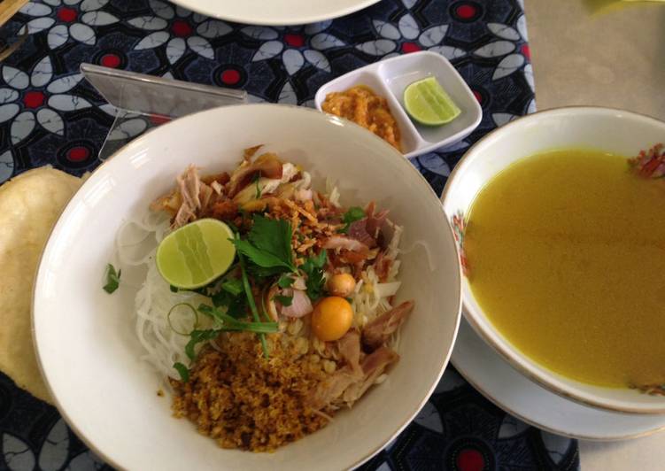 resep makanan Soto lamongan