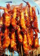 Udang bakar teflon saos madu