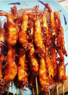 Udang bakar teflon saos madu