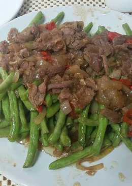 Baby buncis cah sapi