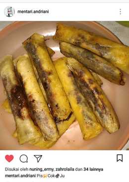 Pisang Coklat Keju Lumer