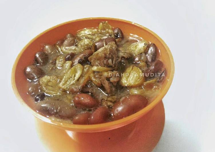 resep makanan Sup Brenebon/Sup Kacang Merah (Kuah Sop Saudara)