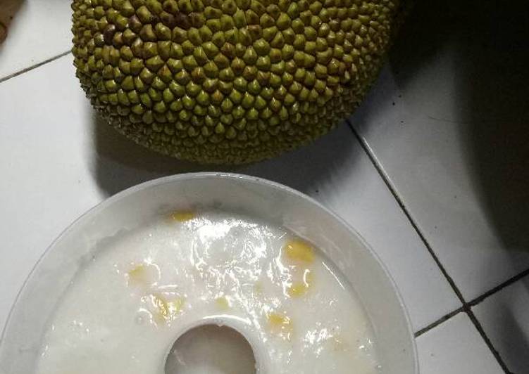 bahan dan cara membuat Puding nangka