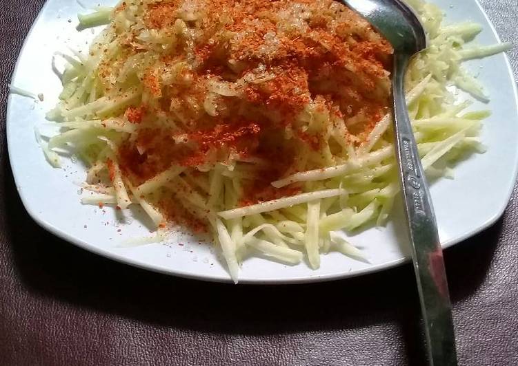 resep makanan Mangga muda sambal ebi