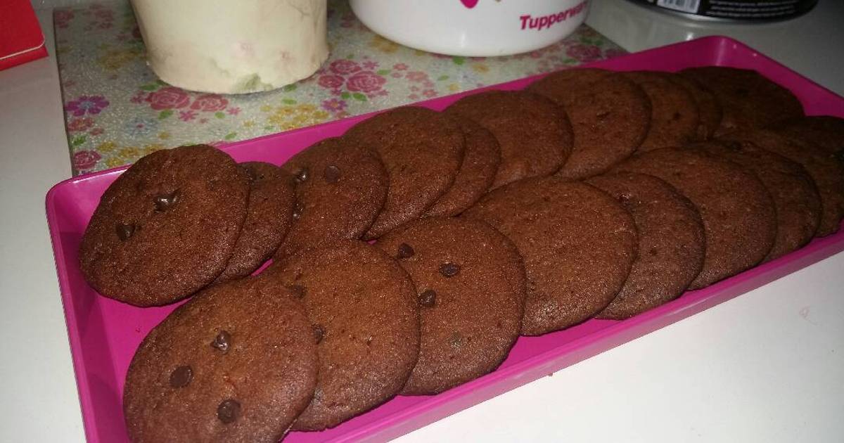 Resep Palm Cookies with chocochips and cherry