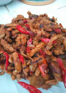 Oseng tempe ebi