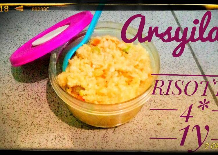 resep masakan RISOTTO RICE (MPASI 1y)