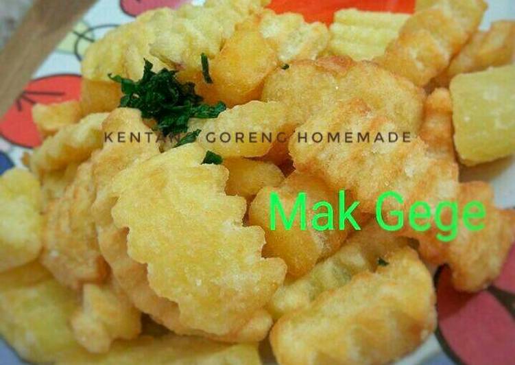 gambar untuk cara membuat Kentang Goreng ??homemade