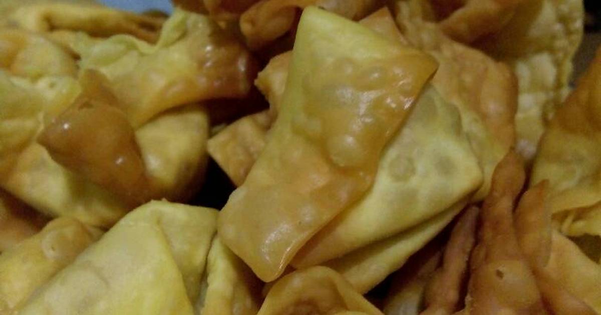 58 resep  pangsit goreng isi  sosis  enak dan sederhana Cookpad