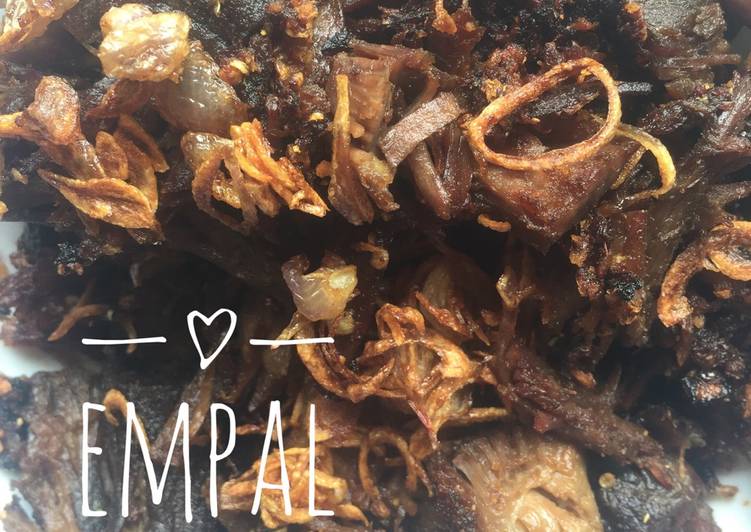 Resep Empal daging sapi Karya mami satria ??