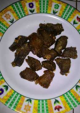 Daging goreng bumbu ketumbar (resep simpel ala anak kos)