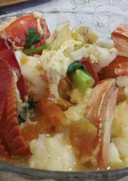 Lobster saos tiram ala vina