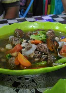 Sop kerang super pedas