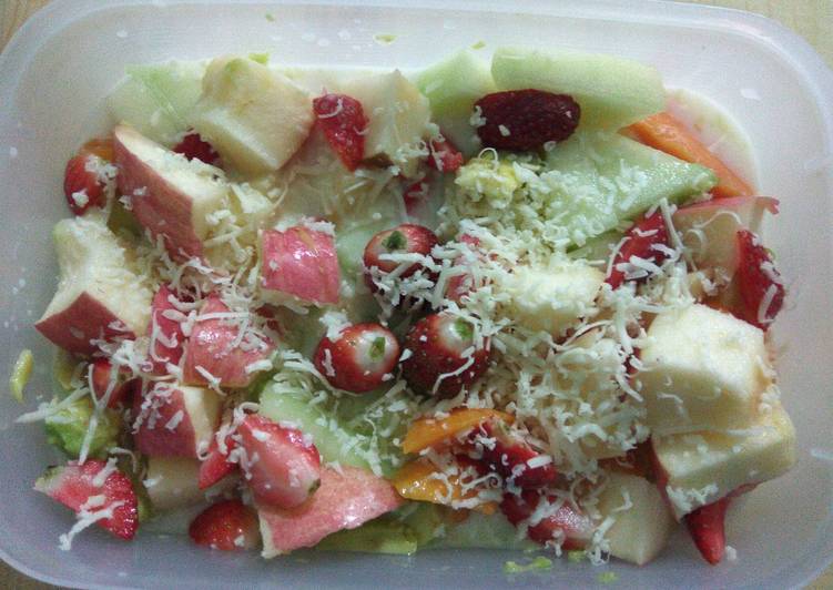 Resep Salad buah By Alusiaaaw