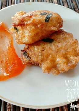 Misoa goreng ayam wortel