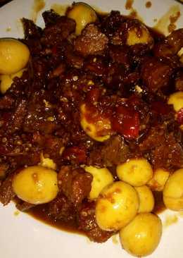 Daging bumbu sate garo Manado