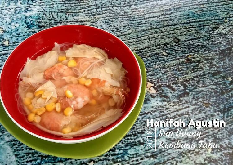 Resep Sup Udang Kembang Tahu Kiriman dari Hani Agustin