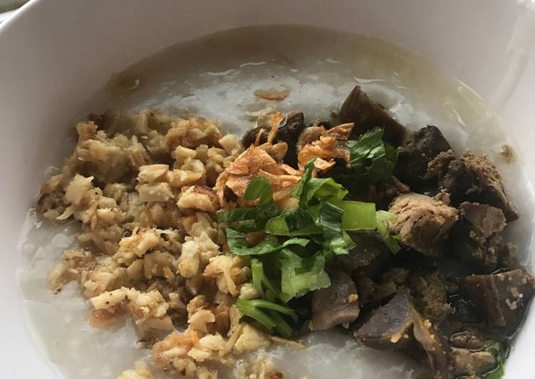 resep masakan Bubur Ayam (dari nasi)