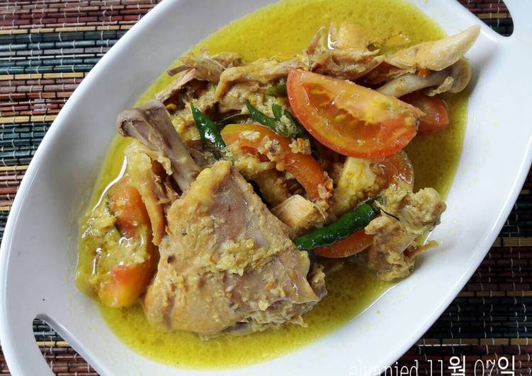 Resep Kari langsa ayam kampung Kiriman dari elyanied