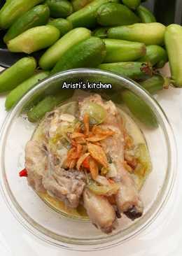 Ayam garang asam bumbu iris sedap nian