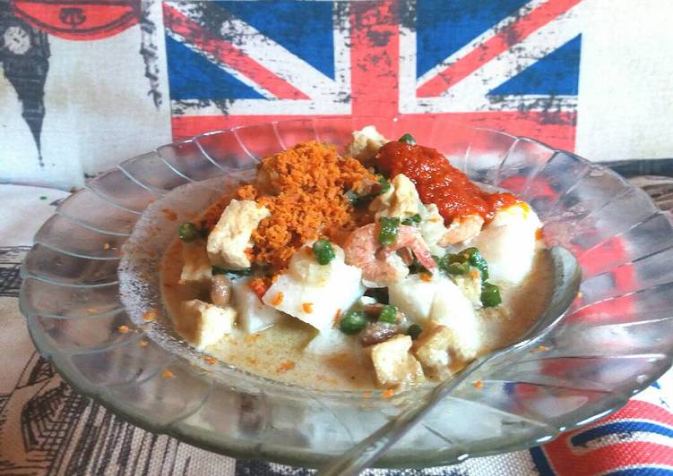 Resep Lontong kuah taucho udang dan sambal bajak By Neno Dwi Hesti
Alrasyid