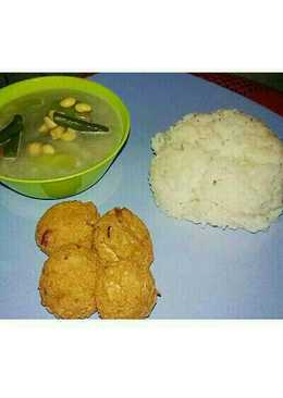 Javanes "lodeh with botok tahu goreng"