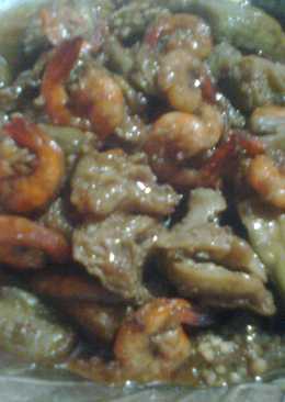 Terong Udang Kecap simple