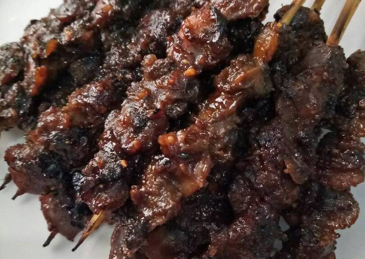 resep masakan Sate kerang kecap pedas (super simpel)