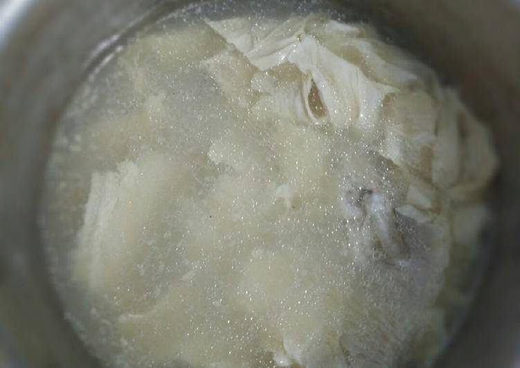 Resep SOP kembang tahu sehat untuk balita oleh Yosia San 