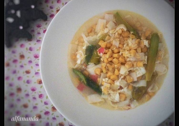 Resep Sup Jagung Asparagus (#pr_jagung) Karya Alfa Isti Ananda