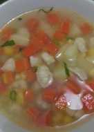 Sop ayam ala KFC