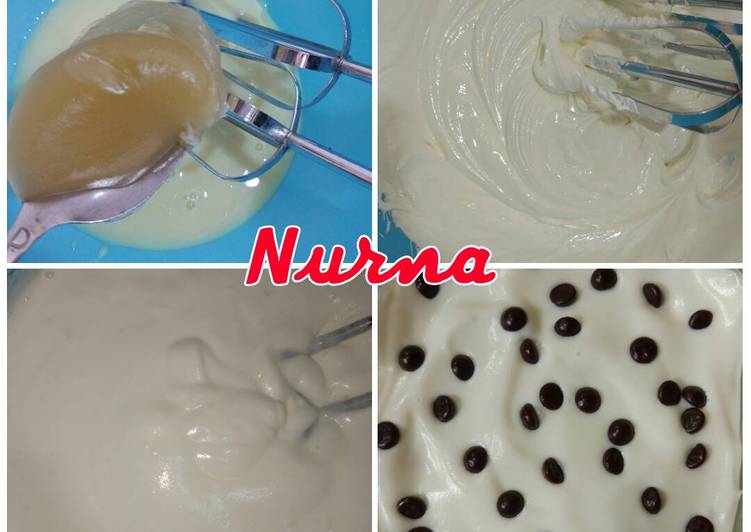 resep masakan Es Krim Lembut Hemat cukup 3 bahan??