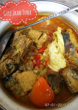 Gulai/Gule ikan tuna