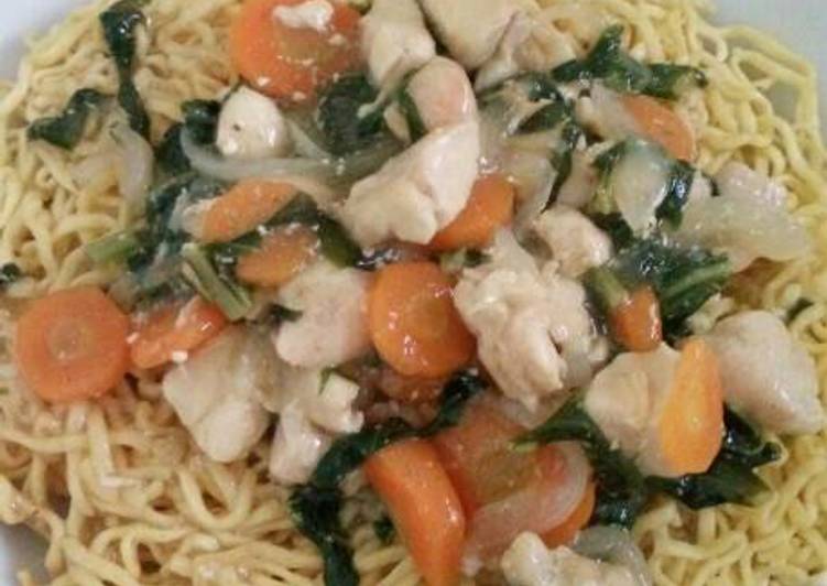 Resep I Fu Mie Super cepet dan simple Kiriman dari diva