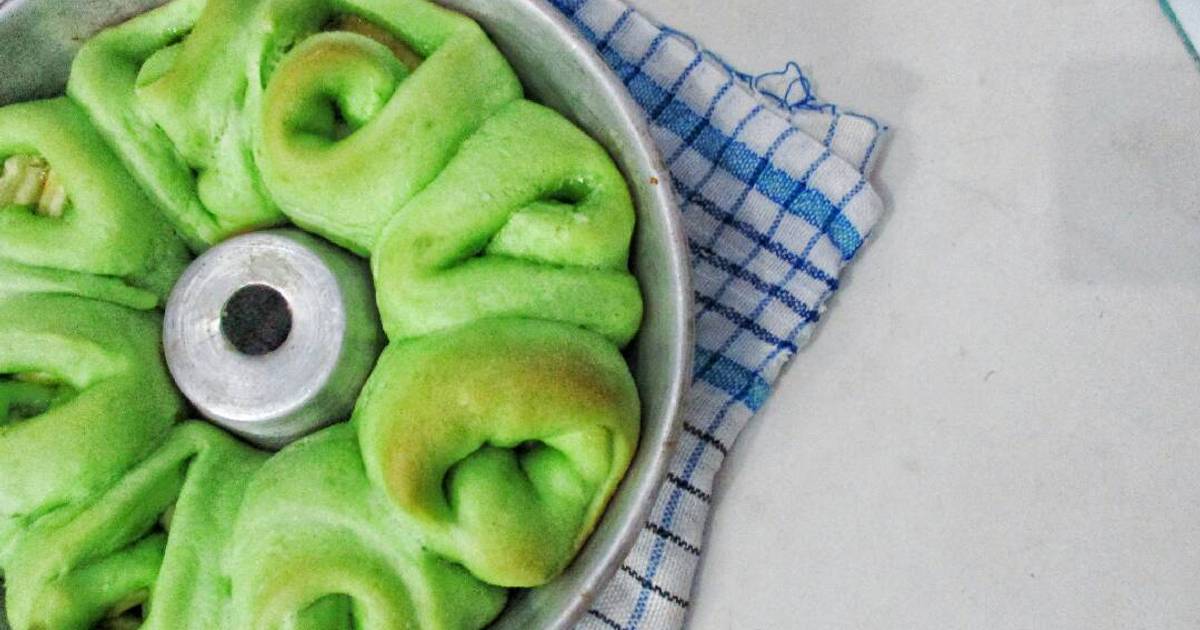 Resep Roti Sobek Pandan isi Pisang  Sederhana oleh 