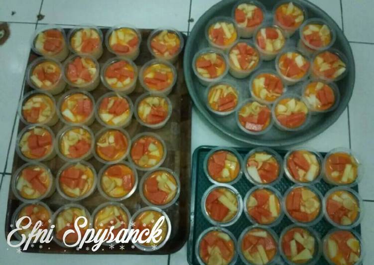 resep makanan Puding Sutra