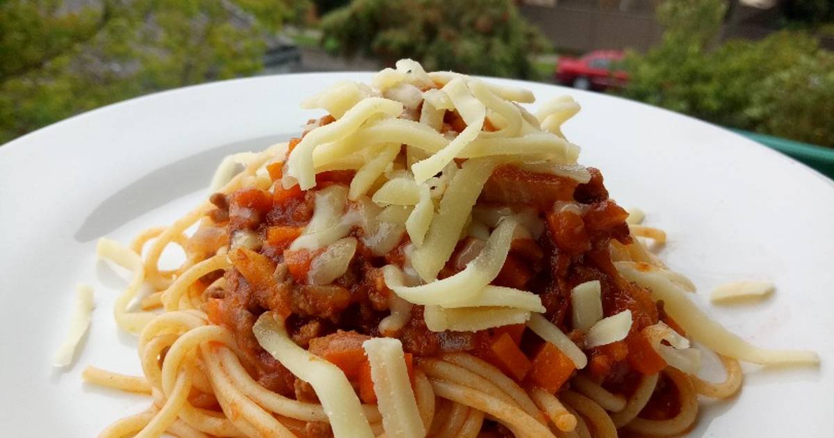 1 203 resep spaghetti bolognese enak dan sederhana Cookpad