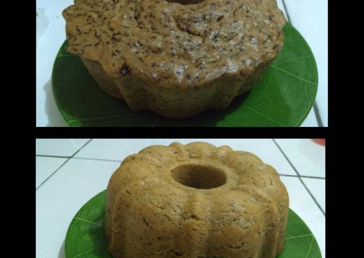 resep makanan Bolu pisang eggless kukus merekah indah