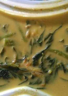 Daun singkong ebi