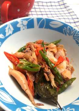 Tumis Pedas Cumi Asin